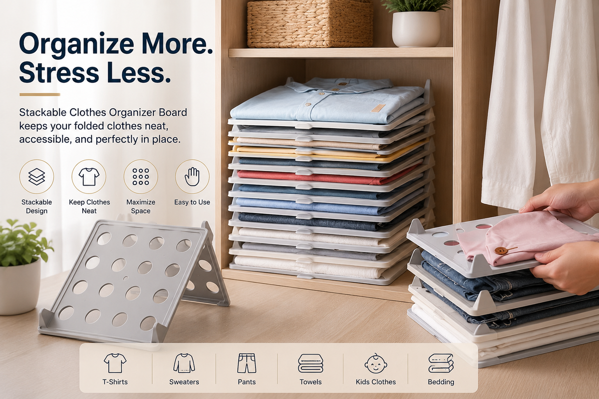 Fold Less, Organize More: The Secret to a Clutter-Free Closet
