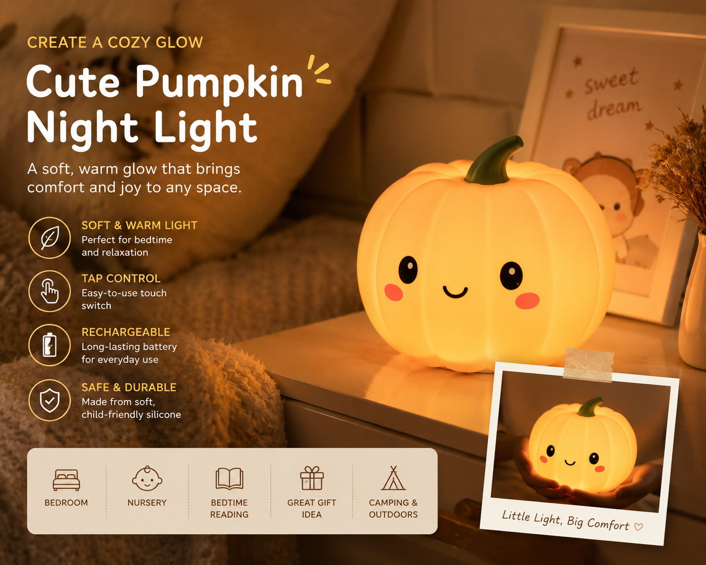 Why a Soft Night Light Can Improve Your Evening Routine