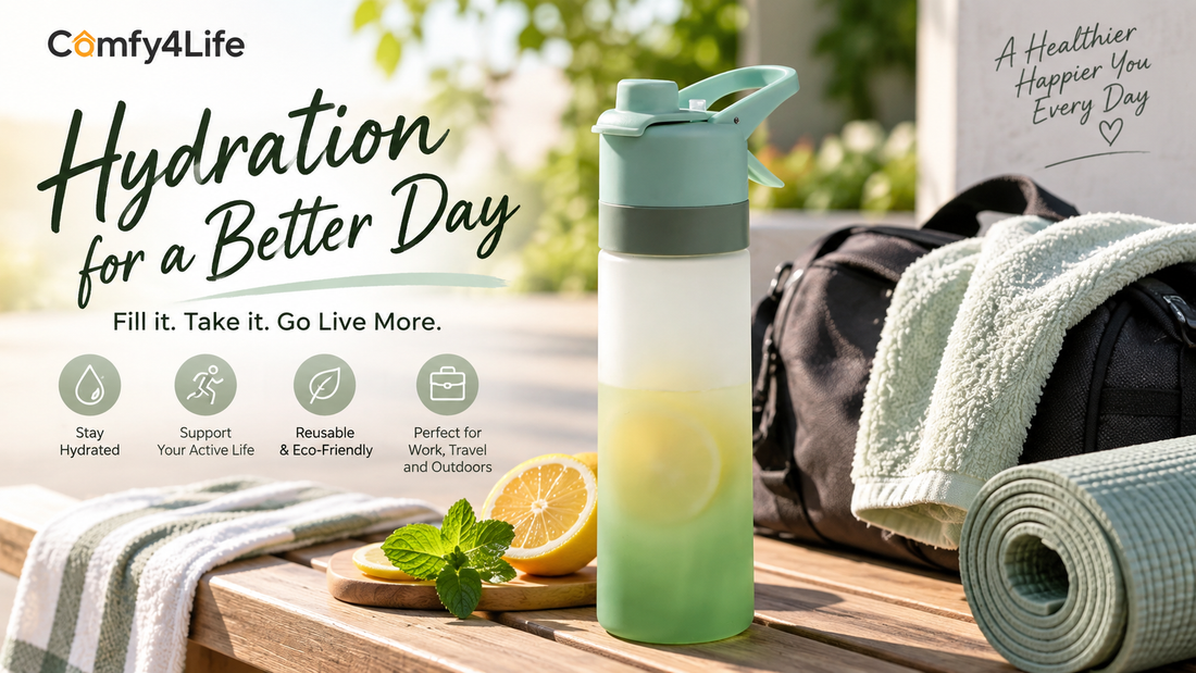 Drink More Water Without Thinking About It: 7 Easy Hydration Habits for Busy Days