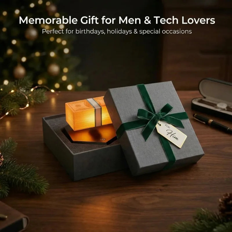 Magnetic levitating money lamp gift for gamers and desk setups