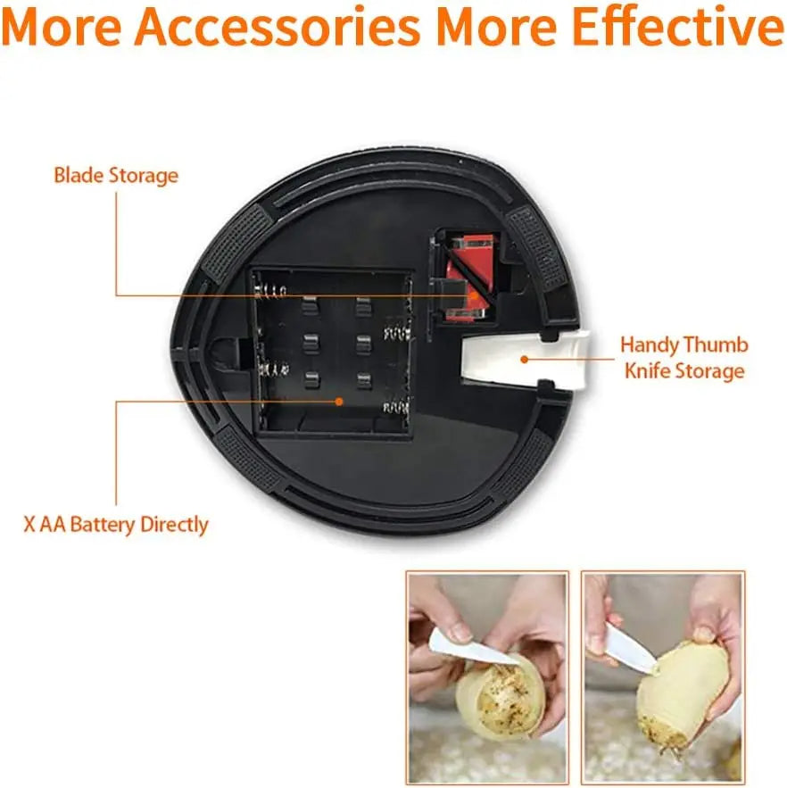 Automatic fruit peeler for convenient kitchen preparation
