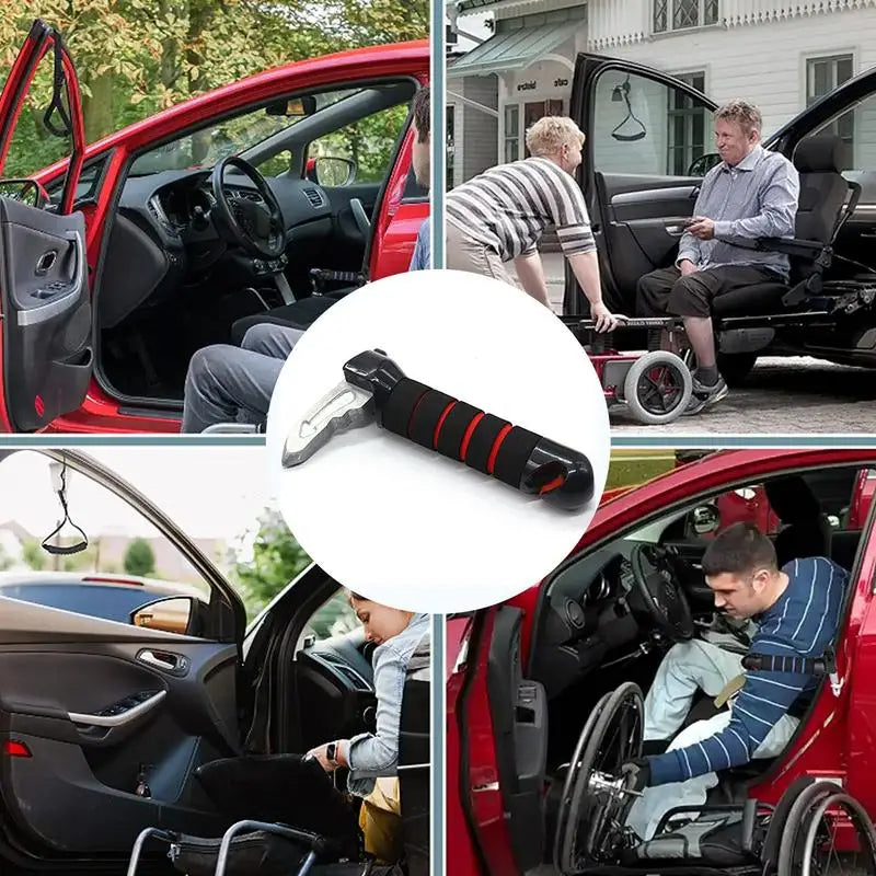 Car Door Assist Handle for Seniors & Elderly | Portable Vehicle Support Handle