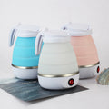 Collapsible travel electric kettle with compact portable design