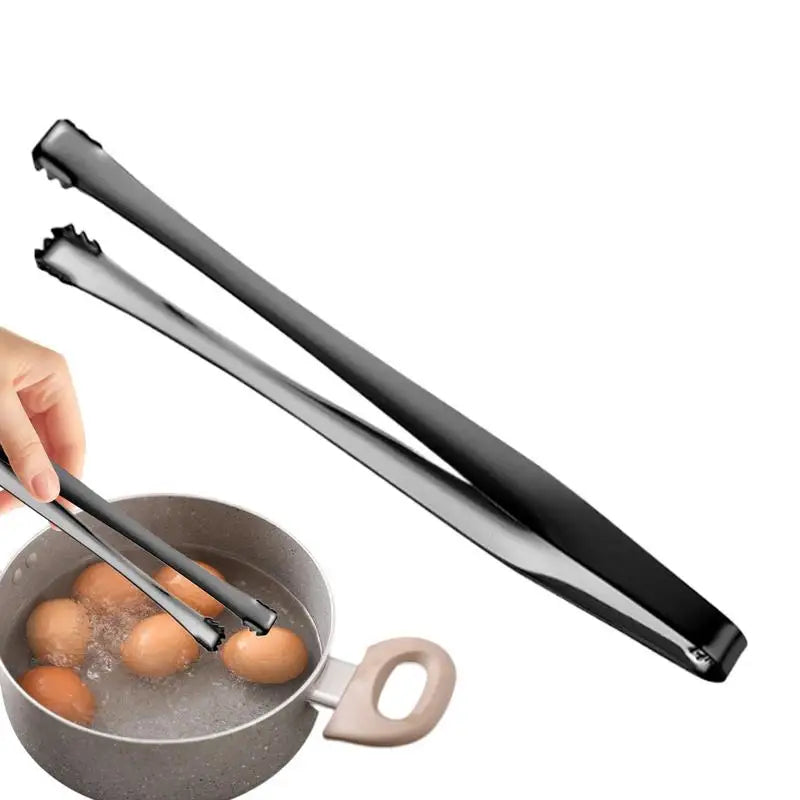 Stainless steel eggshell remover tweezers for kitchen prep
