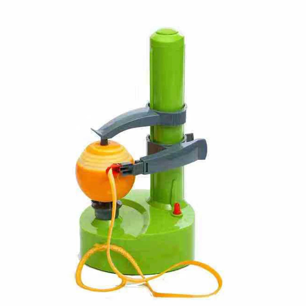 Electric fruit and vegetable peeler on kitchen counter