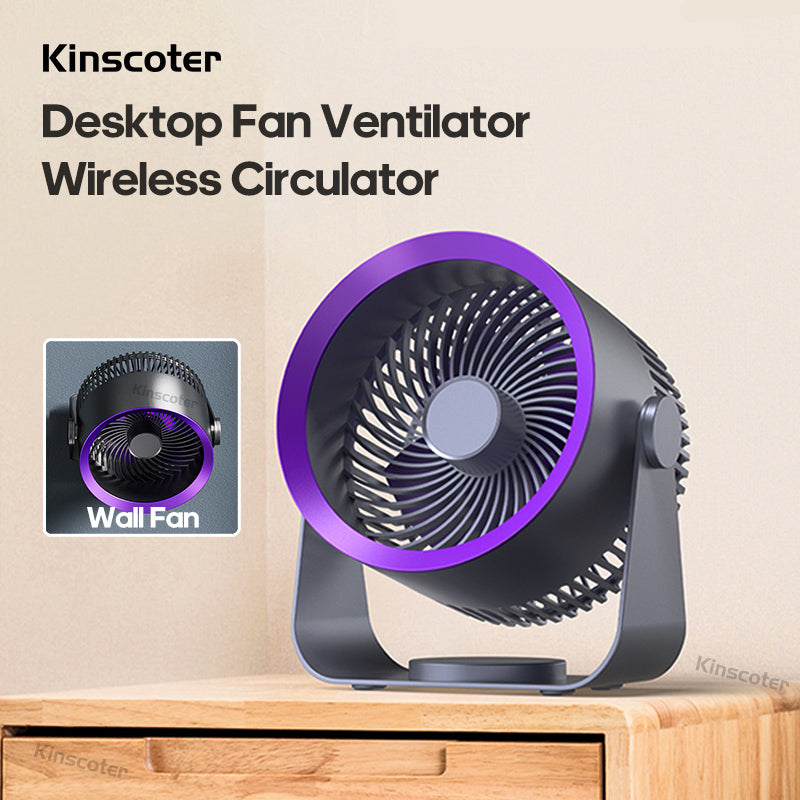 Portable air circulator fan for home and office
